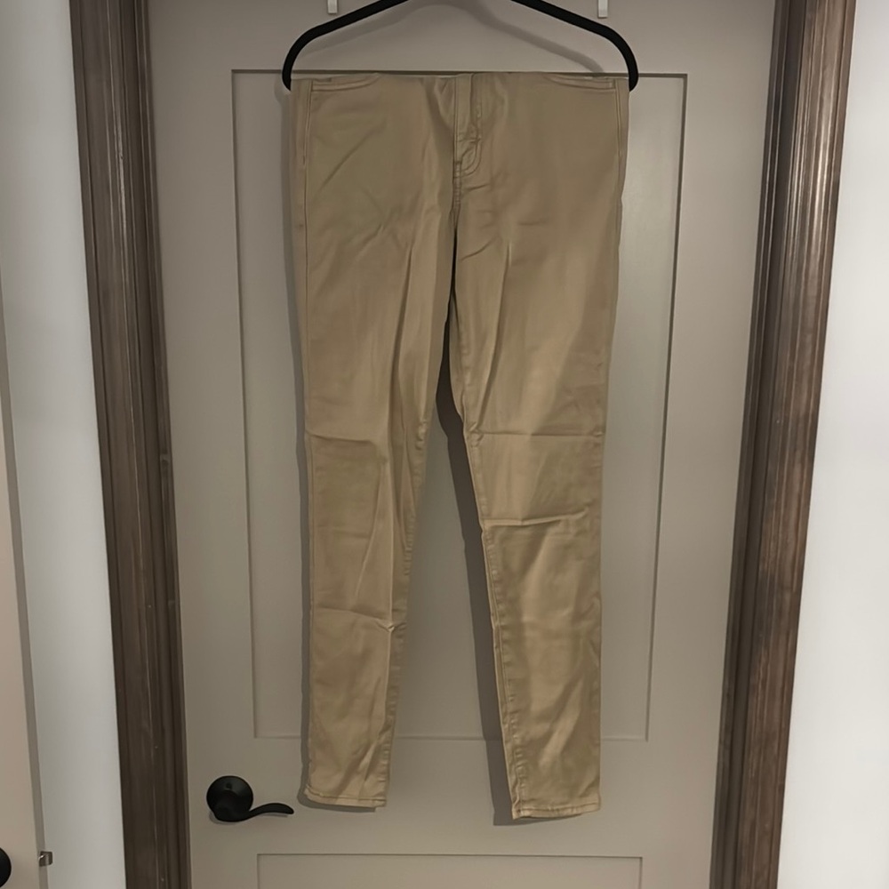 American Eagle Outfitters Beige Casual Pants